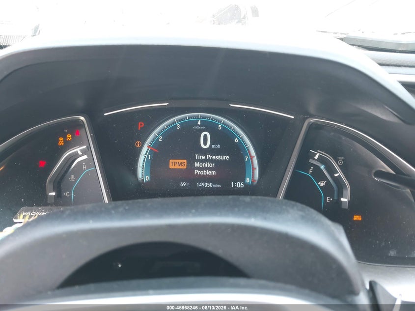 2017 HONDA CIVIC auction photo 7