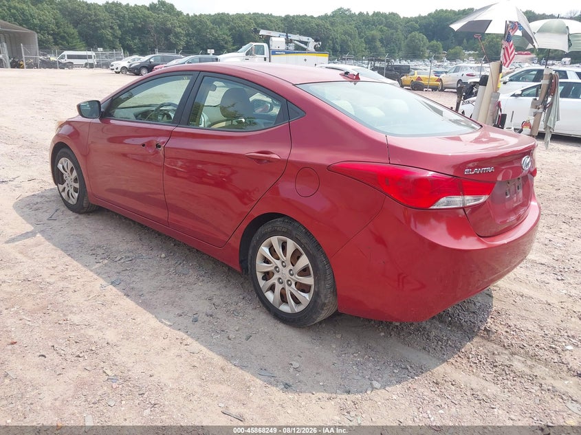 Vin: kmhdh4ae5cu451400, lot: 46367219, hyundai elantra gls (ulsan plant) 20123