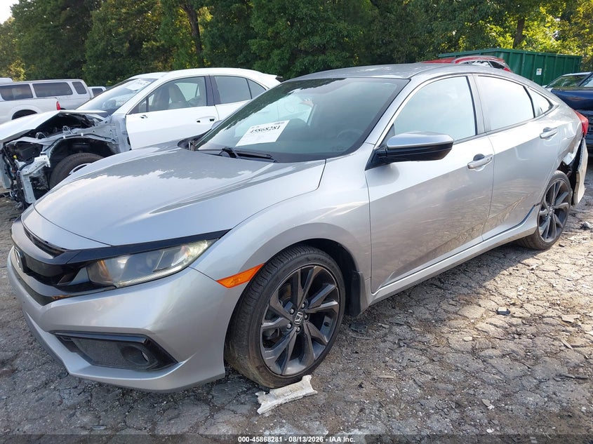 2019 HONDA CIVIC SEDAN 2.0L I-4 DOHC, VVT, REGULAR , 158HP