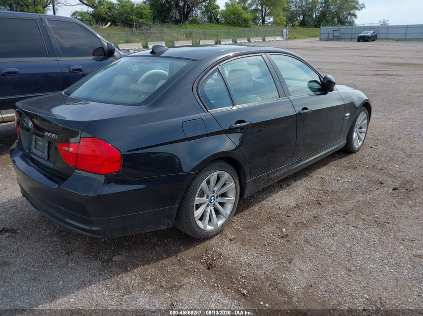 2011 BMW 3ER SEDAN 3.0L I-6 DOHC, VVT, 230HP