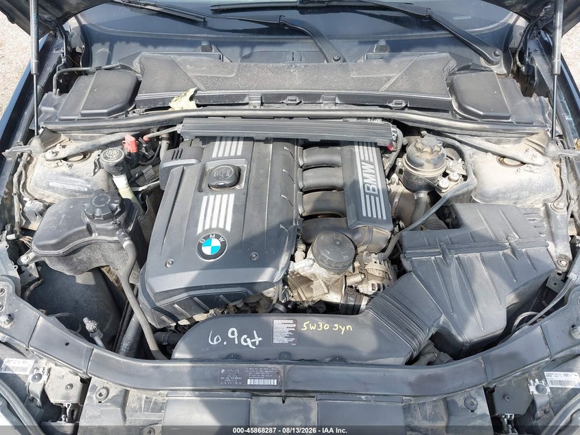2011 BMW 3ER SEDAN 3.0L I-6 DOHC, VVT, 230HP