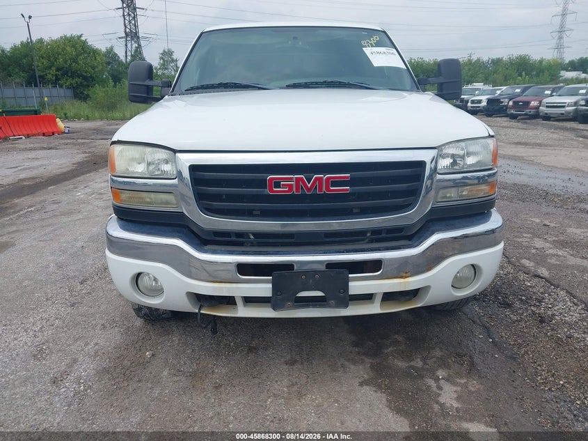 GMC SIERRA 2500HD 2006 VIN 1GTHK23D66F228825
