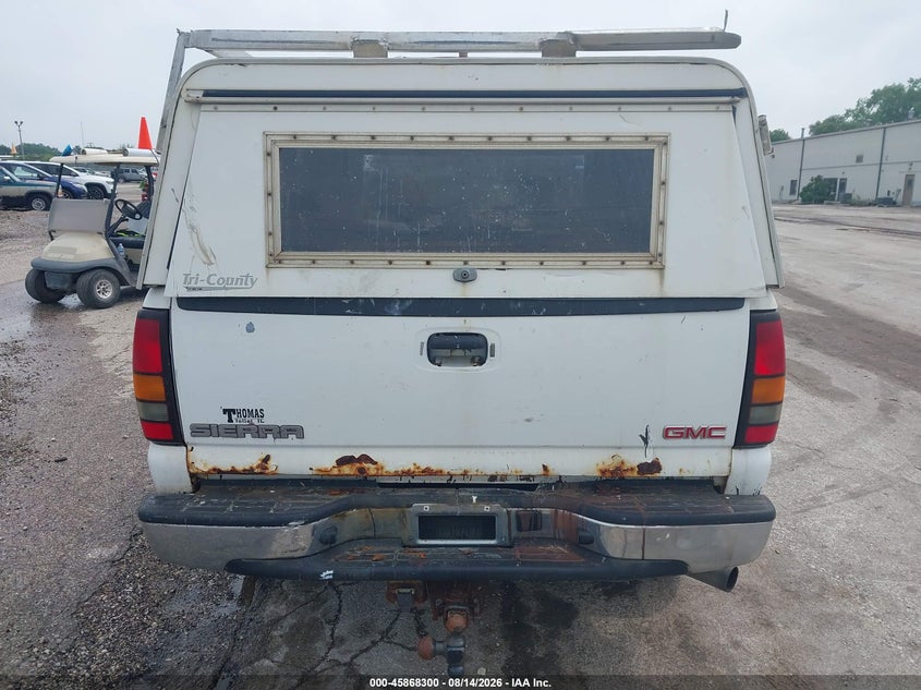 GMC SIERRA 2500HD 2006 VIN 1GTHK23D66F228825