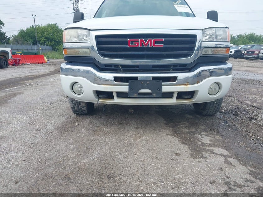 GMC SIERRA 2500HD 2006 VIN 1GTHK23D66F228825
