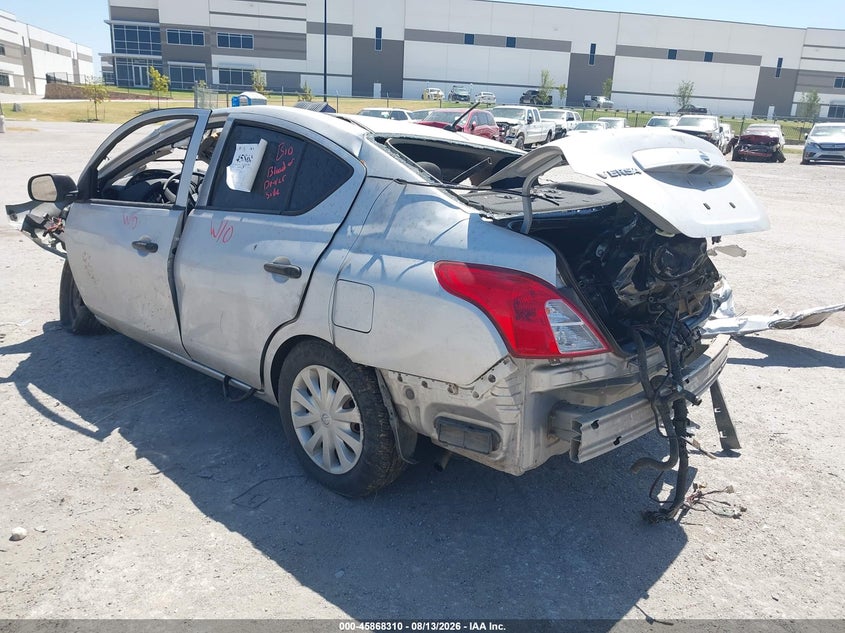 Vin: 3n1cn7ap6fl942829, lot: 46367280, nissan versa 1.6 s 20153