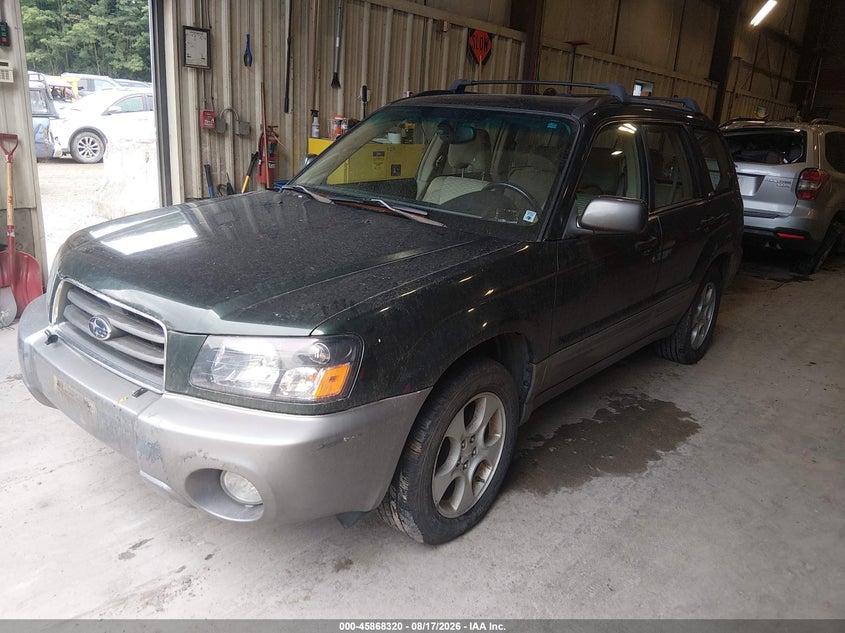 2003 Subaru Forester, Обычный износ, IAAI, VIN JF1SG656X3G749264 — фото 2