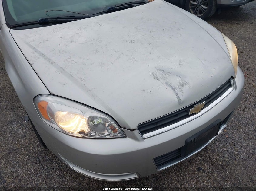 2006 CHEVROLET IMPALA SEDAN 3.5L V-6 VVT, 211HP