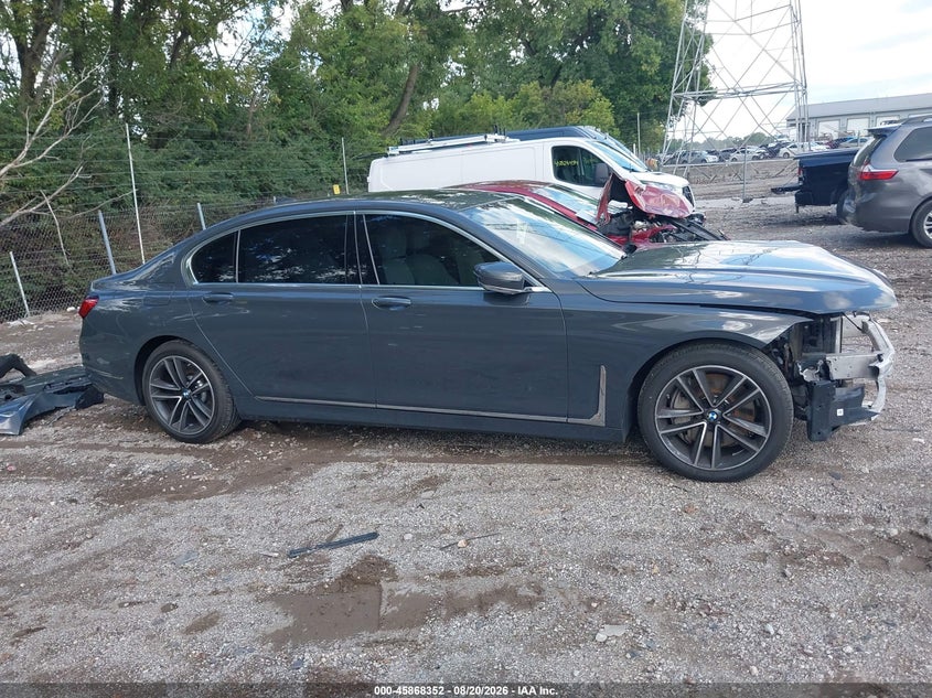 BMW 750I 2021 VIN WBA7U2C03MCG43795