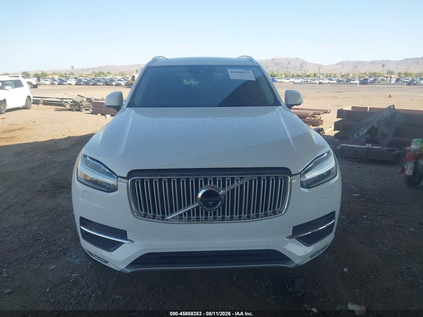 2016 VOLVO XC90 SPORT UTILITY VEHICLE 2.0L I-4 DI, DOHC, VVT, TURBO/SUPERCHARGER, 316HP