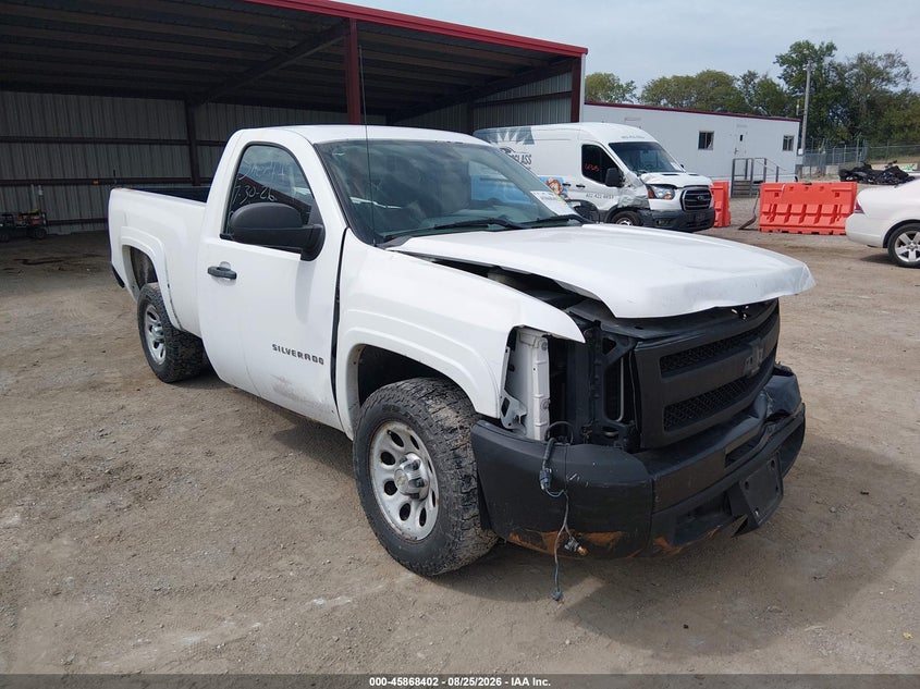 Vin: 1gcncpe01bz444713, lot: 46367372, chevrolet silverado 1500 work truck 2011 img_1