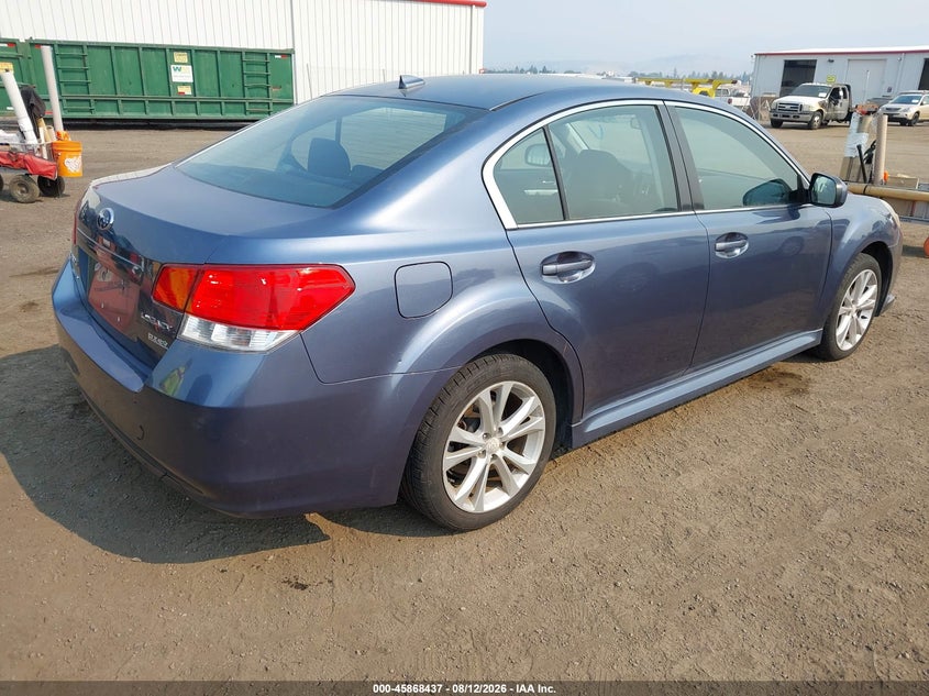 2014 SUBARU LEGACY auction photo 4