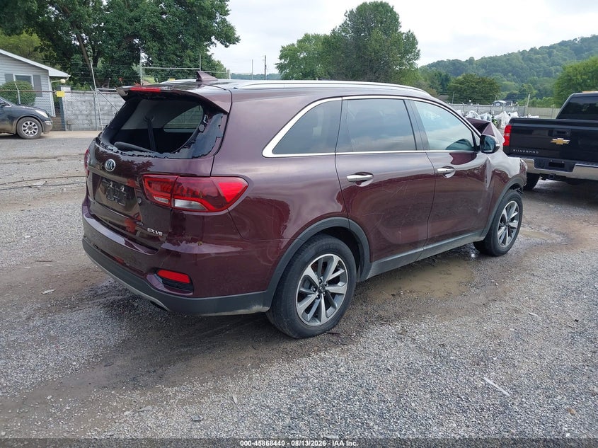 Vin: 5xyph4a53kg439277, lot: 46367410, kia sorento 3.3l ex 20194