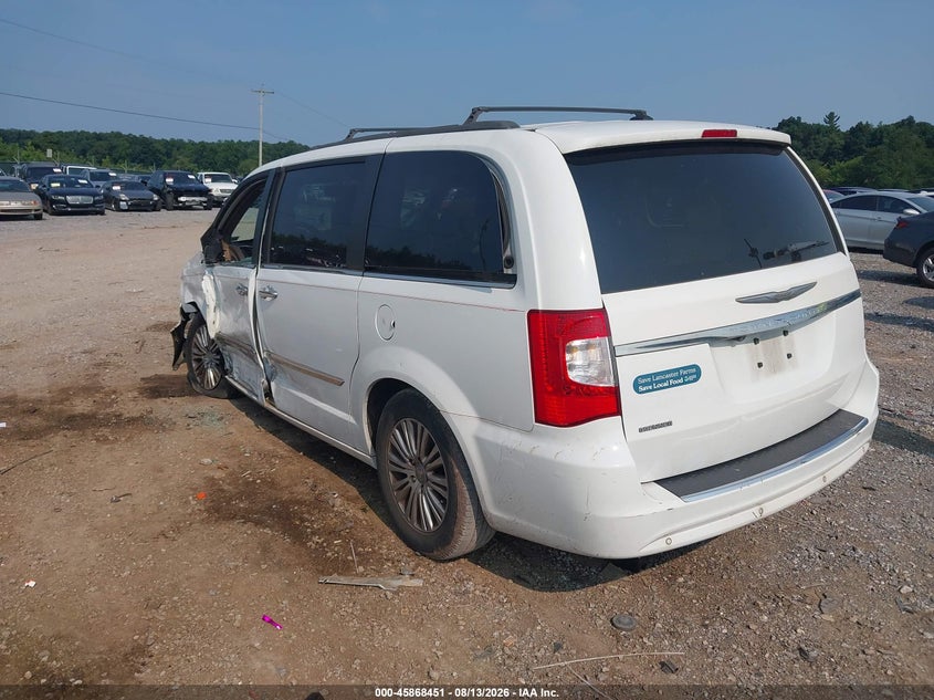 CHRYSLER TOWN & COUNTRY 2013 VIN 2C4RC1CG1DR820161