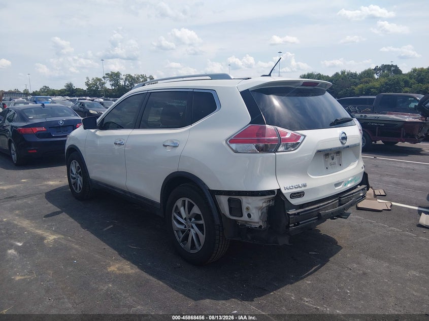 2015 NISSAN ROGUE auction photo 3