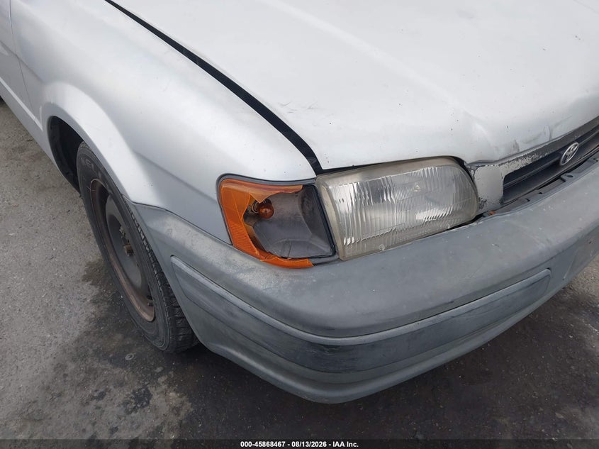 1997 TOYOTA TERCEL SEDAN 1.5L I-4 DOHC, 93HP