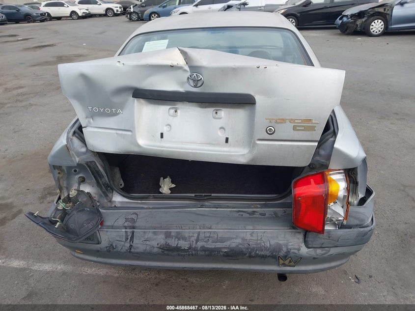 1997 TOYOTA TERCEL SEDAN 1.5L I-4 DOHC, 93HP