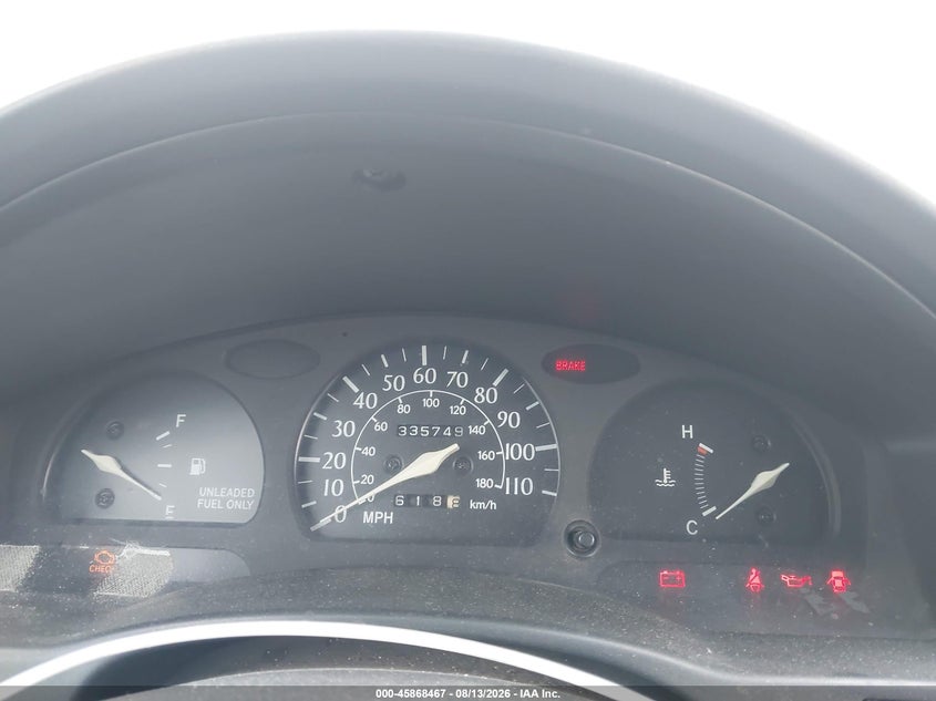 1997 TOYOTA TERCEL SEDAN 1.5L I-4 DOHC, 93HP