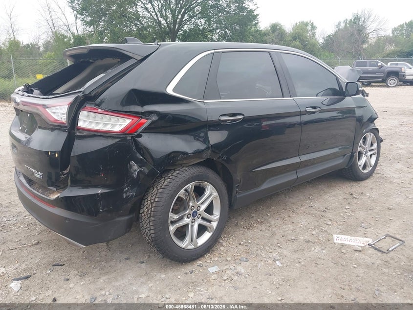 2017 FORD EDGE SPORT UTILITY VEHICLE 2.0L I-4 DI, DOHC, VVT, TURBO, 245HP