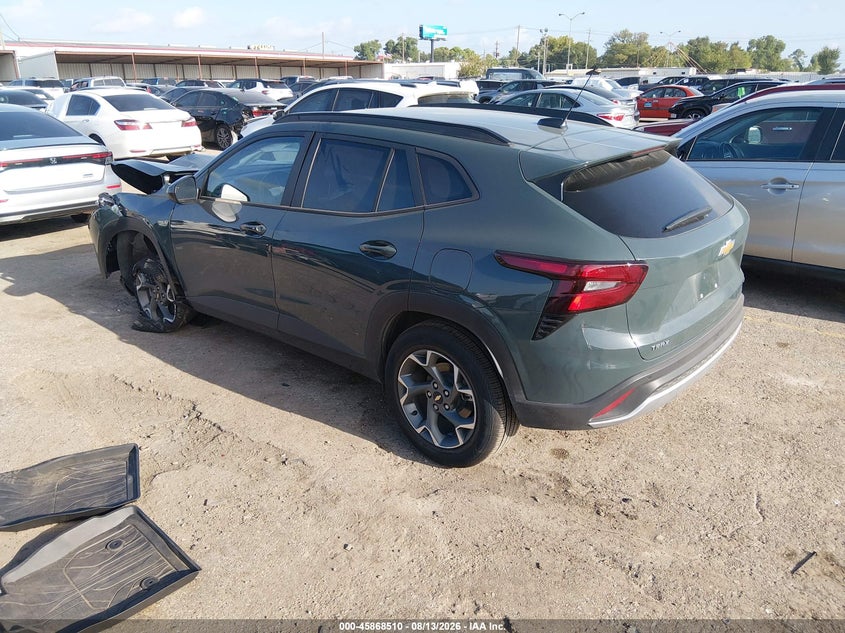 Vin: kl77lhep7tc090824, lot: 46367480, chevrolet trax fwd lt 20263