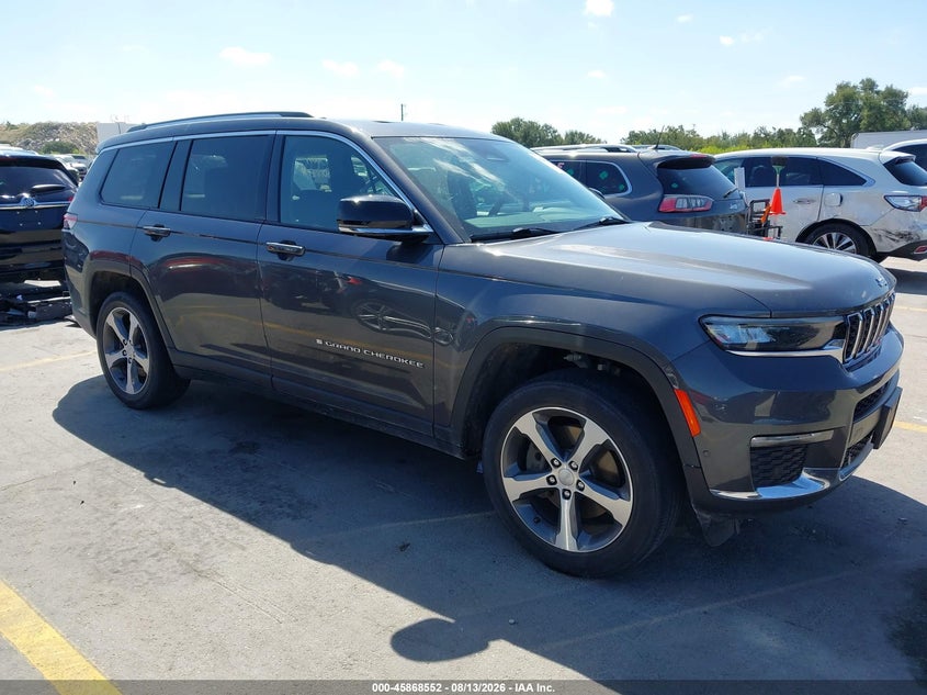 Vin: 1c4rjjbg3p8703804, lot: 46367522, jeep grand cherokee l limited 4x2 2023 img_1