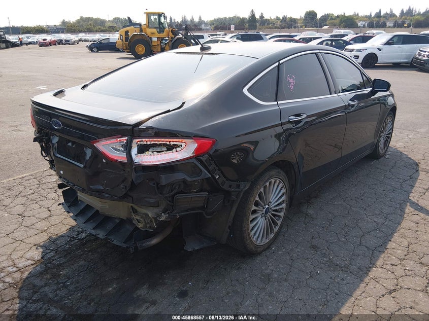 Vin: 3fa6p0d96gr126815, lot: 46367527, ford fusion titanium 20164