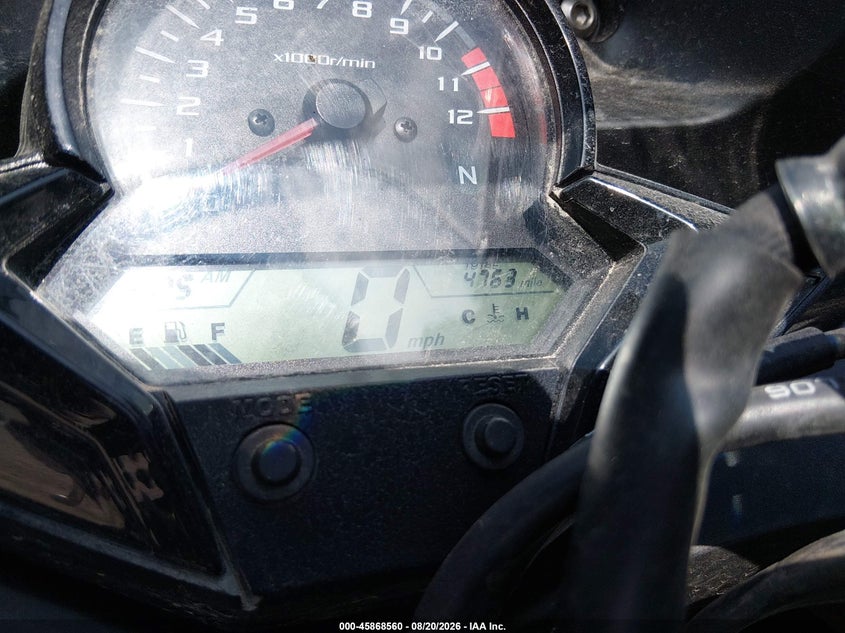 2018 HONDA CBR300 auction photo 7