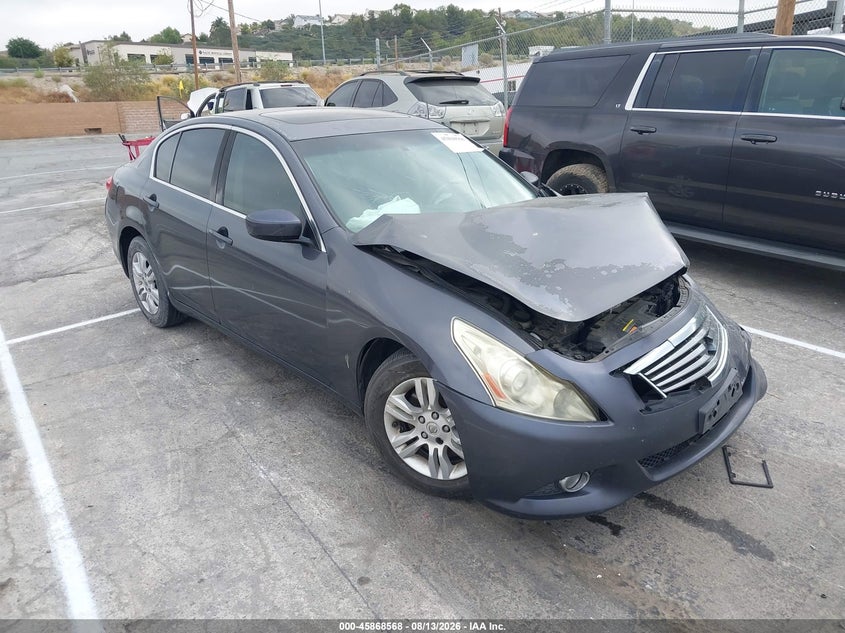2010 INFINITI G37 auction photo 1