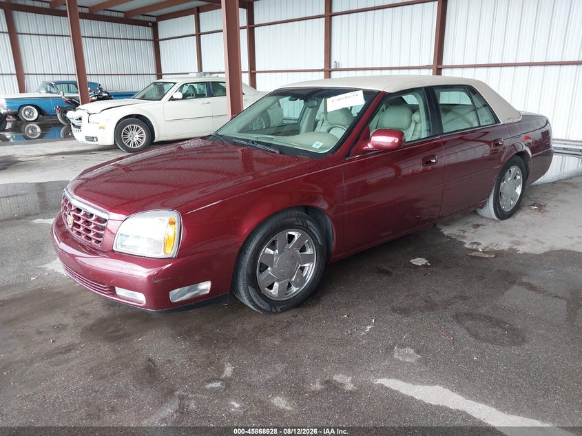 CADILLAC DEVILLE 2000 VIN 1G6KF5799YU225761
