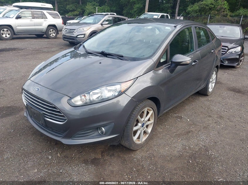 2015 FORD FIESTA SEDAN 1.6L I-4 DOHC, VVT, 120HP