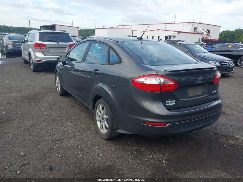 2015 FORD FIESTA SEDAN 1.6L I-4 DOHC, VVT, 120HP