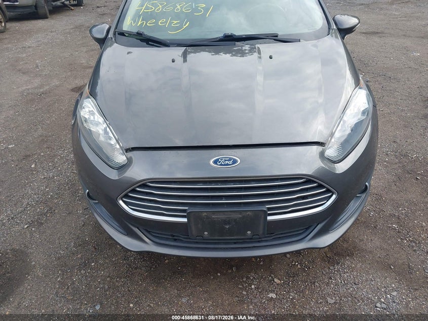 2015 FORD FIESTA SEDAN 1.6L I-4 DOHC, VVT, 120HP