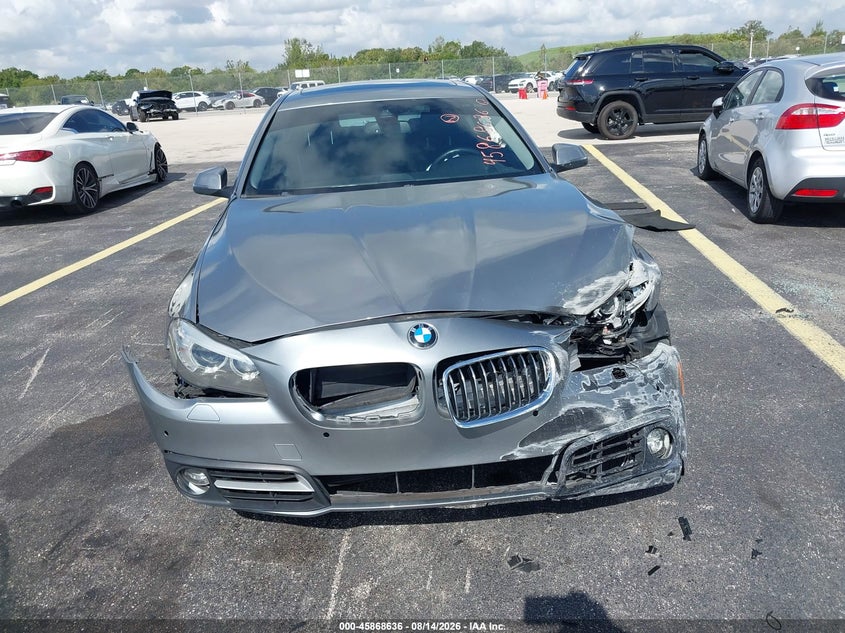 BMW 528I 2016 VIN WBA5A5C5XGG348121