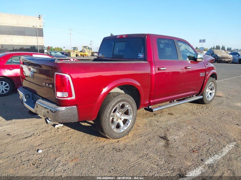Vin: 1c6rr7nt8hs824005, lot: 46367611, ram 1500 laramie  4x4 5'7 box 20174