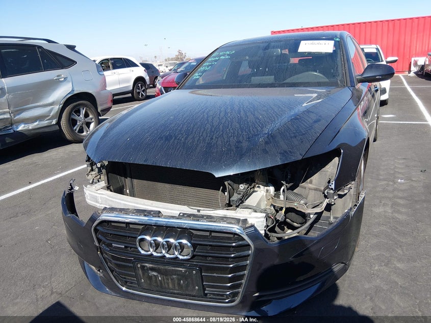 2014 AUDI A6 SEDAN 2.0L I-4 DI, DOHC, VVT, TURBO, 220HP
