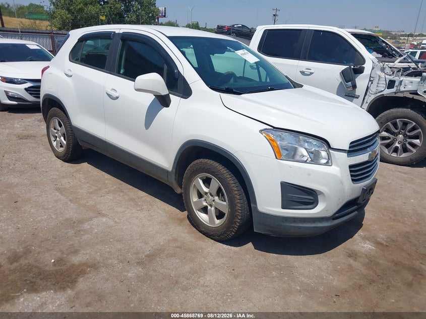 2016 CHEVROLET TRAX auction photo 1