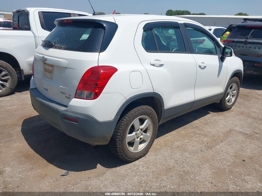 2016 CHEVROLET TRAX auction photo 4