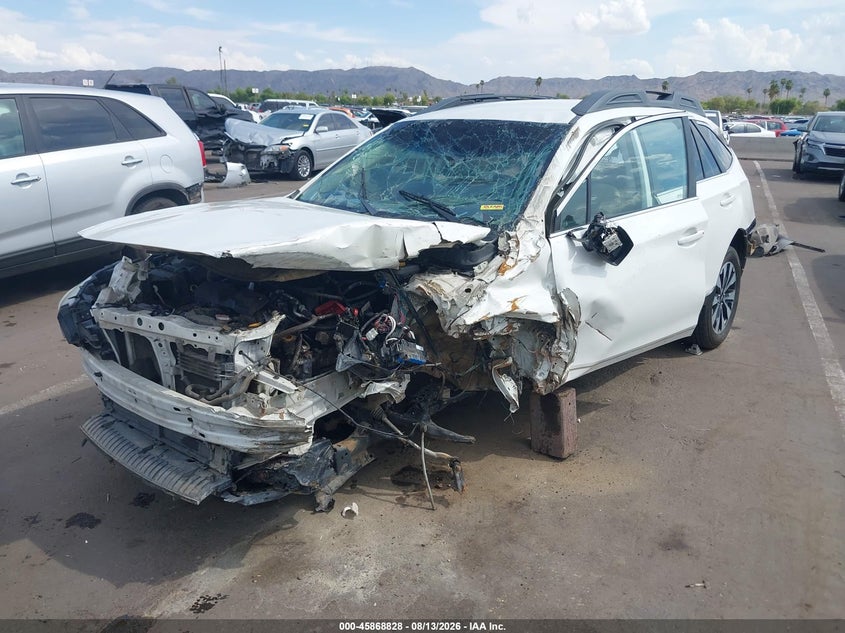 2016 Subaru Outback, Rollover, IAAI, VIN 4S4BSAJC1G3333703 — photo 2