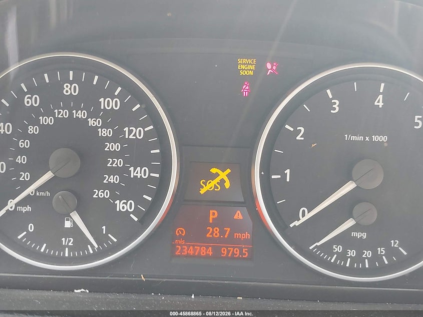 2006 BMW 3ER SEDAN 3.0L I-6 DOHC, VVT, 255HP