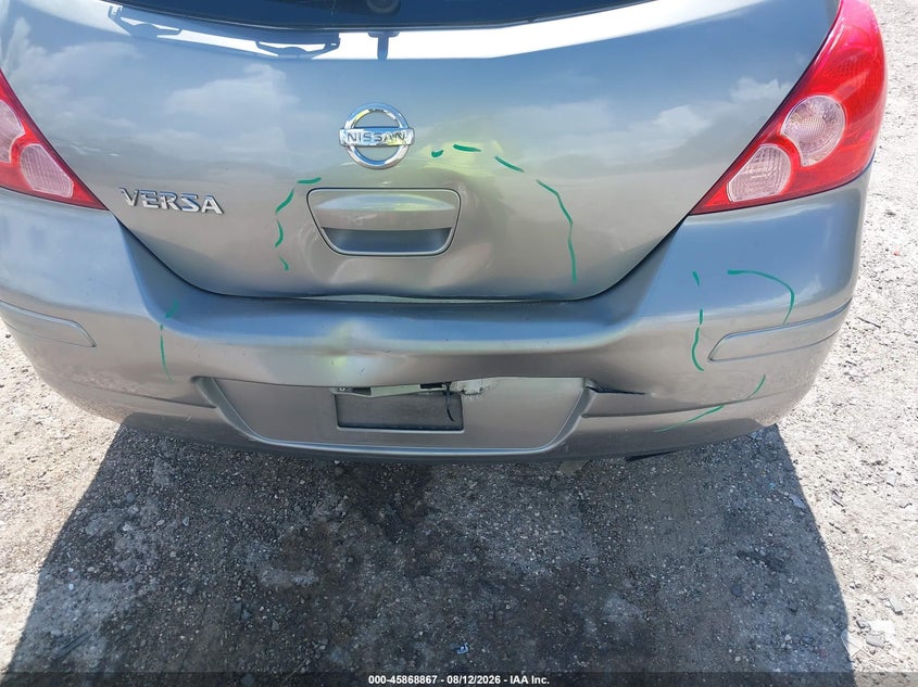 2009 NISSAN VERSA HATCHBACK 1.8L I-4 DOHC, VVT, 122HP