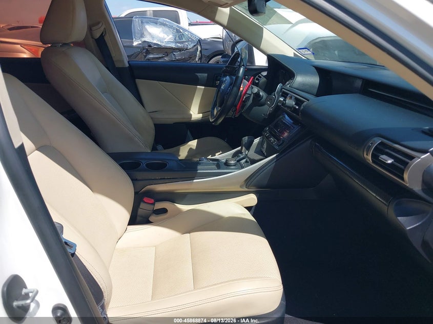 LEXUS IS 250 2014 VIN JTHBF1D23E5035374