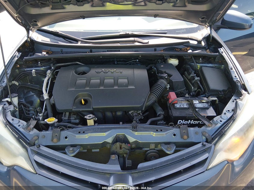 2016 TOYOTA COROLLA SEDAN 1.8L I-4 DOHC, VVT, 132HP