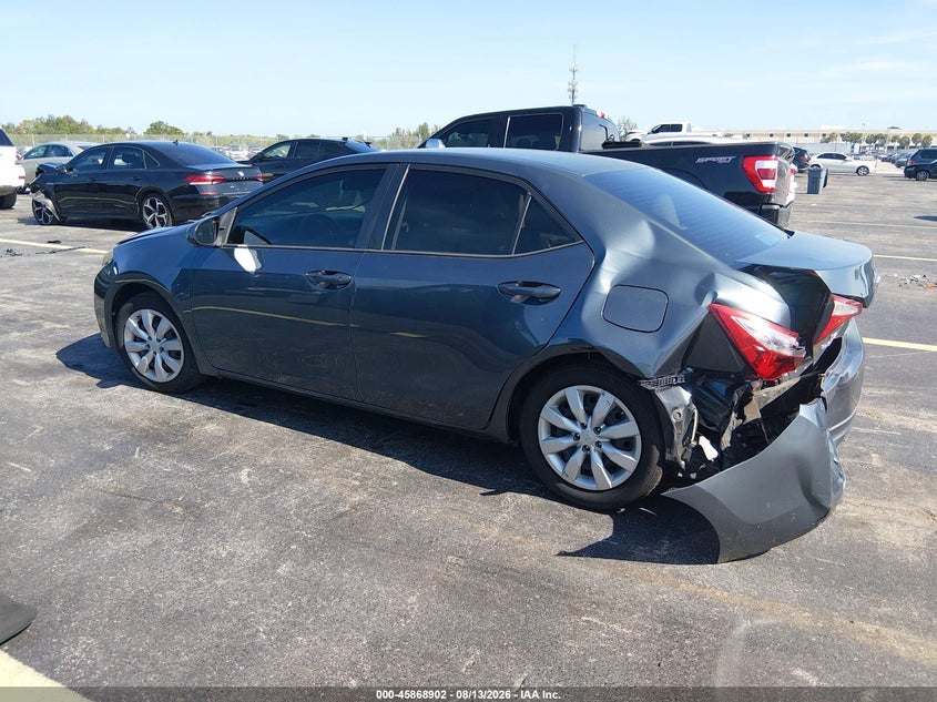 2016 TOYOTA COROLLA SEDAN 1.8L I-4 DOHC, VVT, 132HP