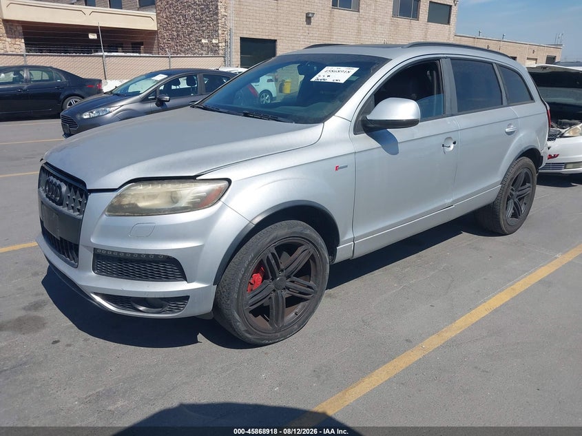 2013 Audi Q7, Удар сзади, IAAI, VIN WA1DGAFE5DD008559 — фото 2