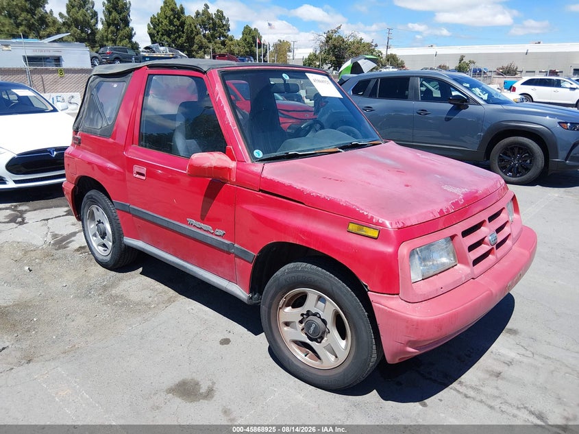 1996 Geo Tracker, Износ, IAAI, VIN 2CNBE1863T6928675