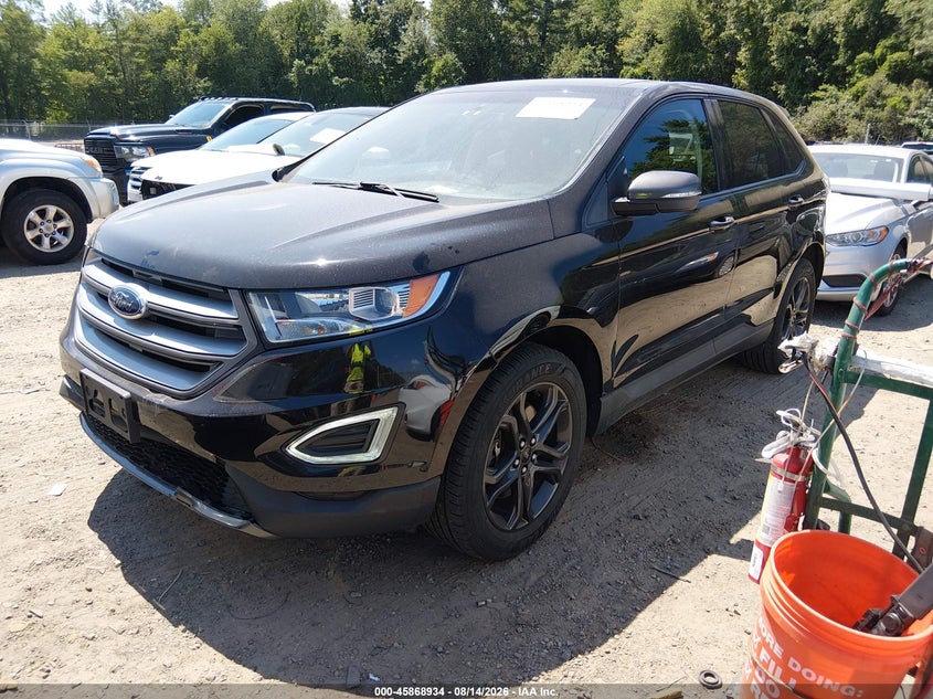 Vin: 2fmpk4j98jbb01960, lot: 46367904, ford edge sel 20182