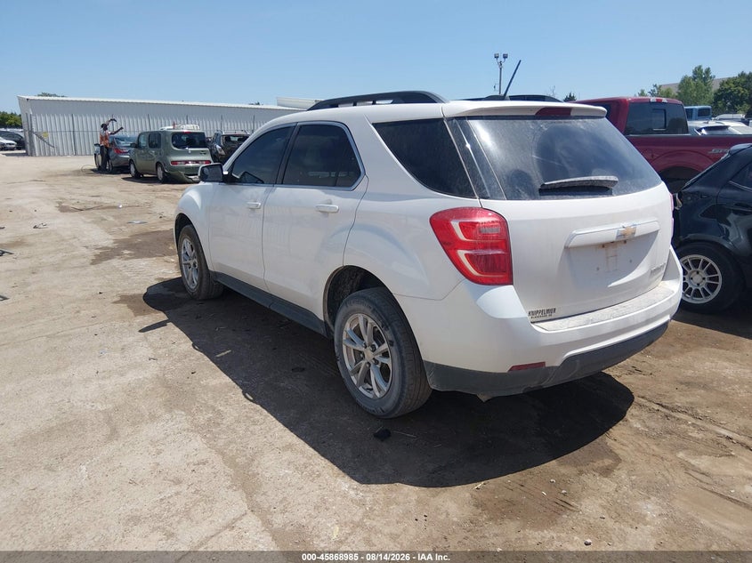 Vin: 2gnalcekxg1142286, lot: 46367955, chevrolet equinox lt 20163