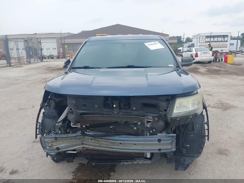 FORD UTILITY POLICE INTERCEPTOR 2016 VIN 1FM5K8AR6GGB97717