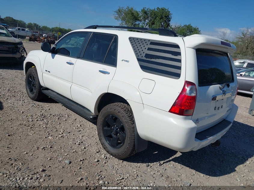 2007 TOYOTA 4RUNNER SPORT UTILITY VEHICLE 4.0L V-6 DOHC, VVT, 236HP