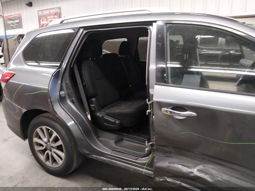 NISSAN PATHFINDER 2015 VIN 5N1AR2MN5FC639716