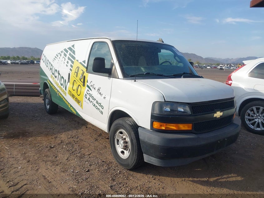 Vin: 1gcwgbfp7j1282543, lot: 46368032, chevrolet express 2500 work van 2018 img_1